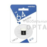 Флешка USB 64 Гб Smartbuy  Lara  чёрный