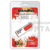 Флешка USB 32 Гб OltraMax  250  красный