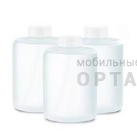 Сменные блоки жидкого мыла для дозатора Xiaomi Mijia AutomaticFoam Soap Dispenser 3шт white