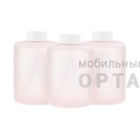 Сменные блоки жидкого мыла для дозатора Xiaomi Mijia AutomaticFoam Soap Dispenser 3шт pink