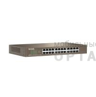 Коммутатор 24 портовый гигабитный неуправляемый TENDA TEG1024D 24-Port Gigabit Ethernet Switch (1/5)