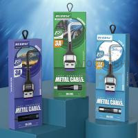 Кабель USB RECRSI CA-235 Lightning серый