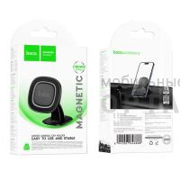 Держатель автомобильный HOCO H73 Crown, для смартфона, пластик/силикон, торпедо, цвет: серый (1/21/210)