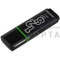 Флешка USB3.0 128 Гб Smartbuy  Glossy  темно серый